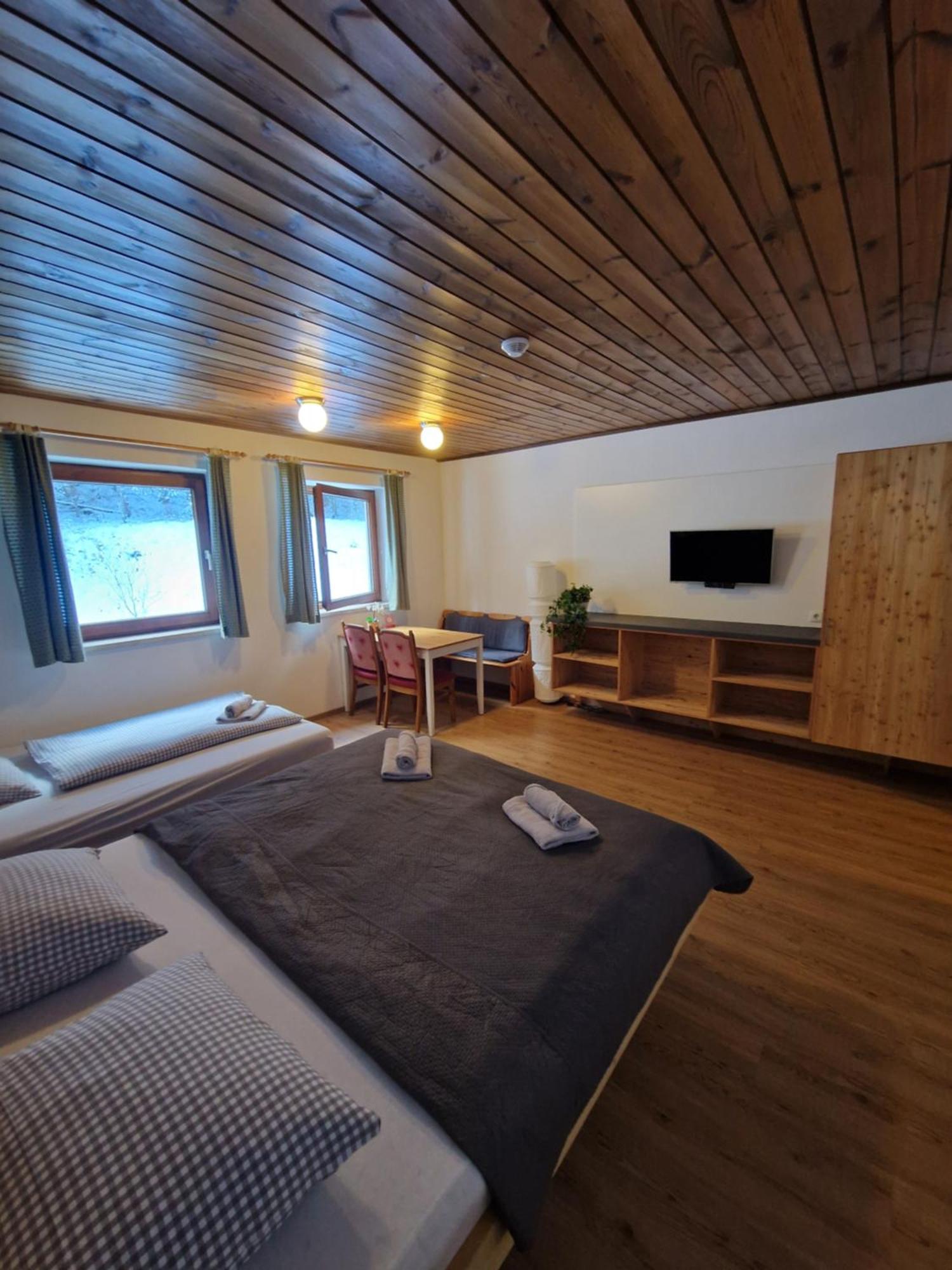 Garni Baerenwirt Bed and Breakfast Leutasch Eksteriør billede